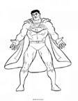 Coloriage Superman 25