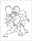 Coloriage Tarzan 21