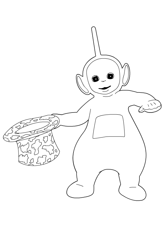 Coloriage 24 Teletubbies