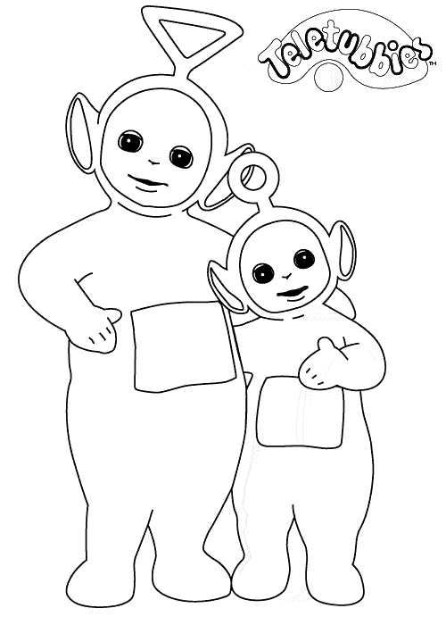 Coloriage 38 Teletubbies