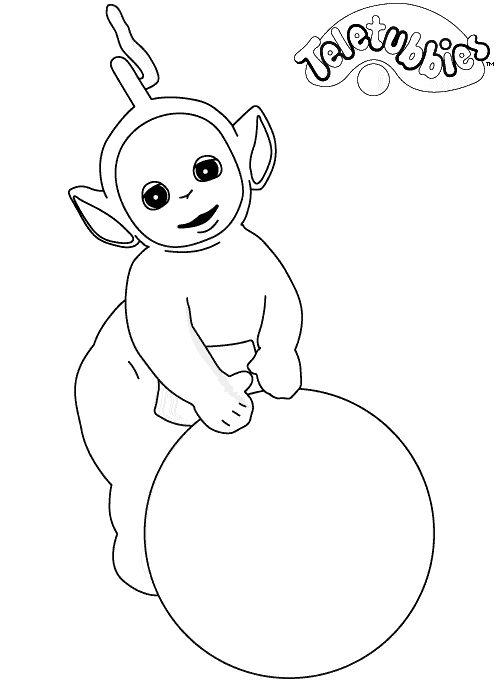 Coloriage 41 Teletubbies