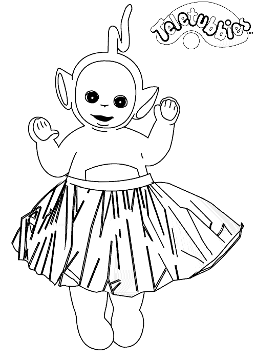 Coloriage 42 Teletubbies