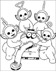 Coloriage Teletubbies 16