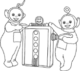 Coloriage Teletubbies 28