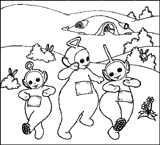 Coloriage Teletubbies 32