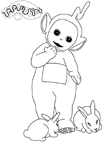 Coloriage Teletubbies 40