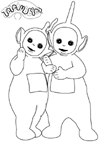 Coloriage Teletubbies 46