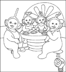 Coloriage Teletubbies 47