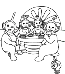 Coloriage Teletubbies 6