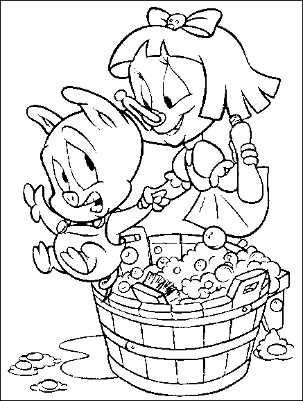 Coloriage 1 Tiny toon