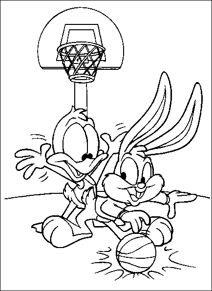 Coloriage 8 Tiny toon