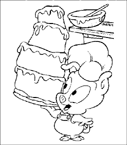 Coloriage Tiny toon 5