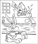 Coloriage Tiny toon 6