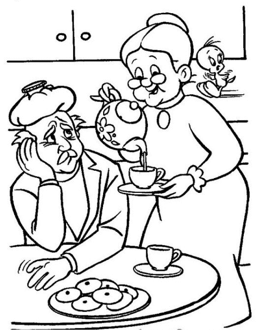 Coloriage 1 Titi