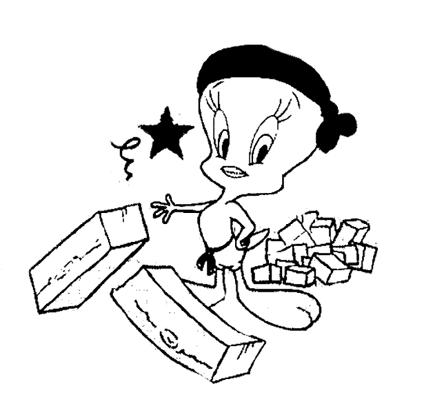 Coloriage 11 Titi
