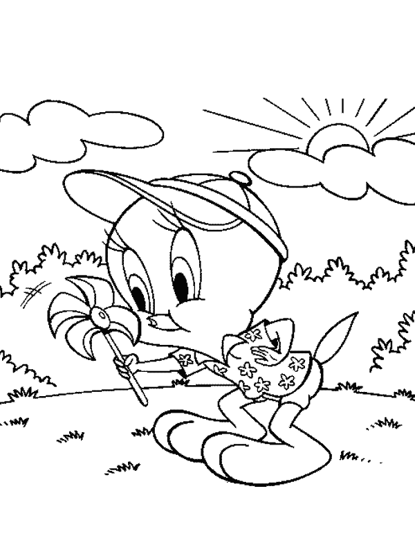 Coloriage 15 Titi