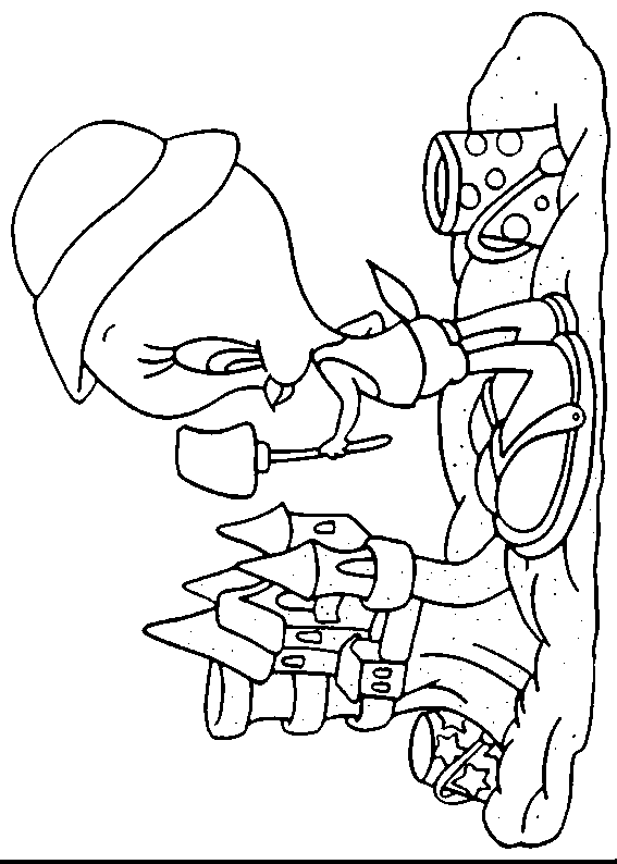 Coloriage 25 Titi