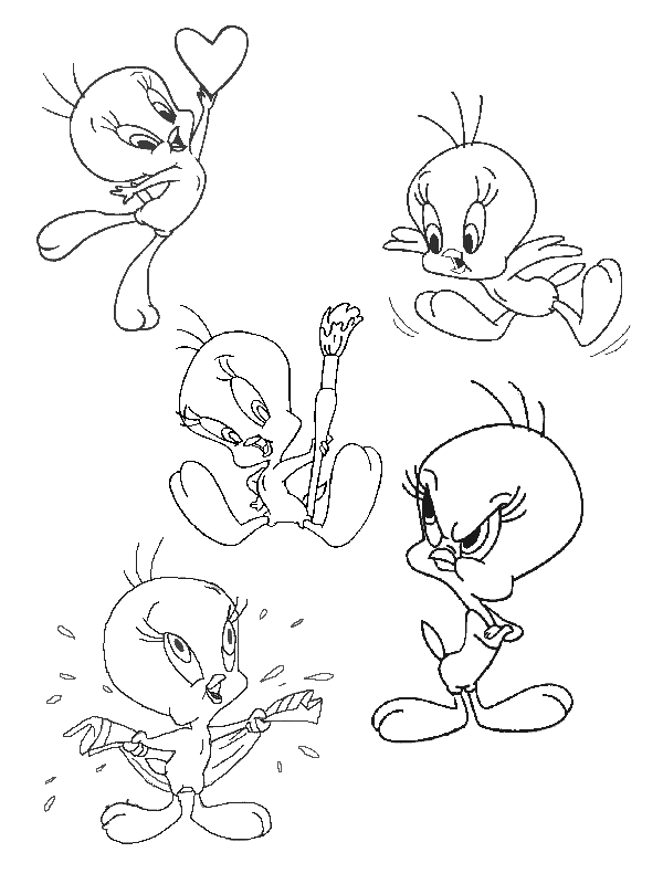 Coloriage 26 Titi