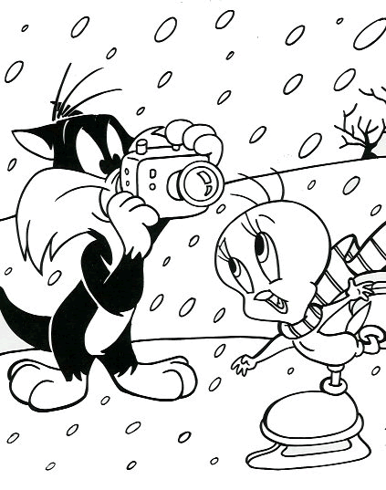 Coloriage 33 Titi