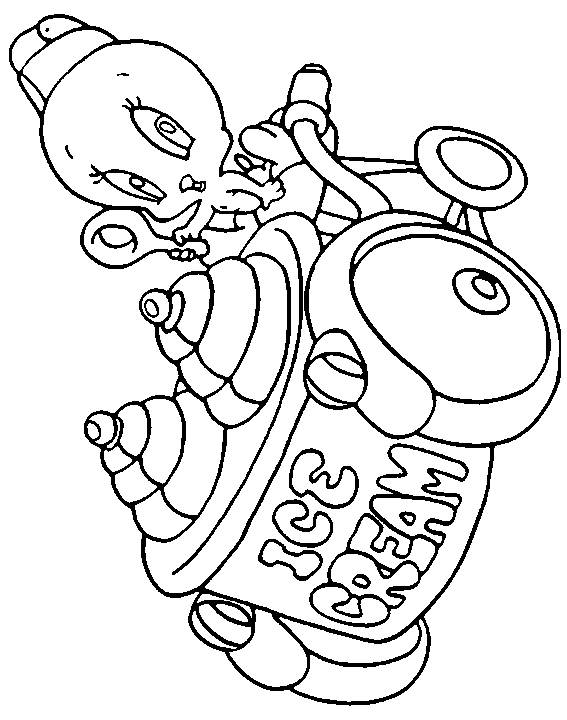 Coloriage 39 Titi
