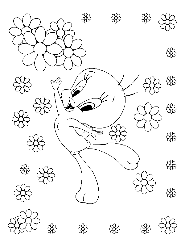 Coloriage 40 Titi