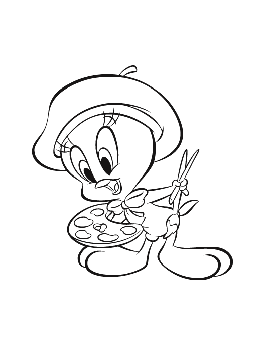 Coloriage 49 Titi