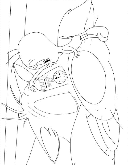 Coloriage 50 Titi