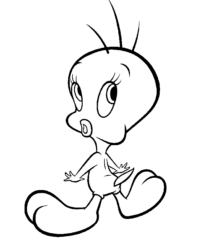 Coloriage 55 Titi