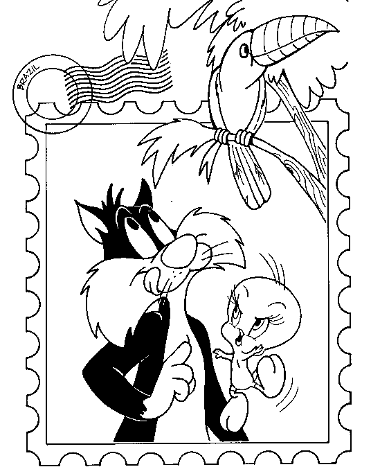 Coloriage 58 Titi