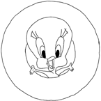 Coloriage Titi 10