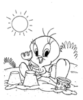 Coloriage Titi 21