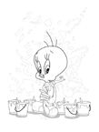 Coloriage Titi 31