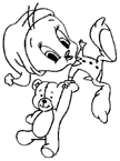 Coloriage Titi 34