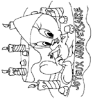 Coloriage Titi 48