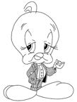 Coloriage Titi 5