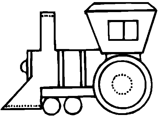 Coloriage 17 Trains