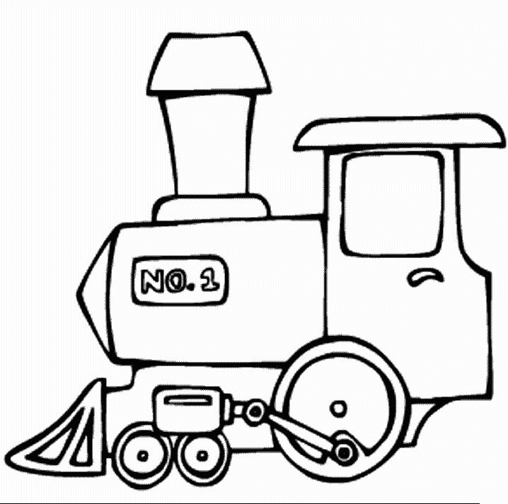 Coloriage 20 Trains