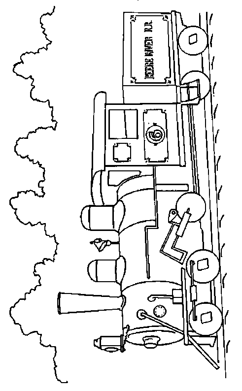 Coloriage 22 Trains