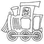 Coloriage Trains 24