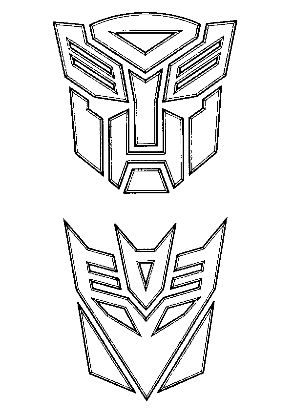 Coloriage 37 Transformers