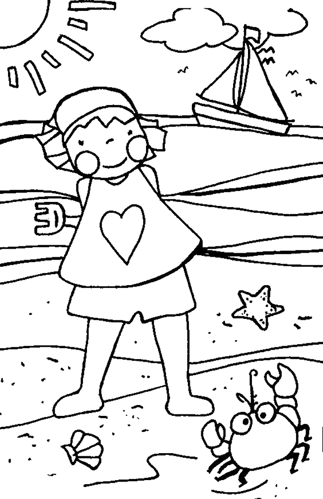Coloriage 13 Vacances