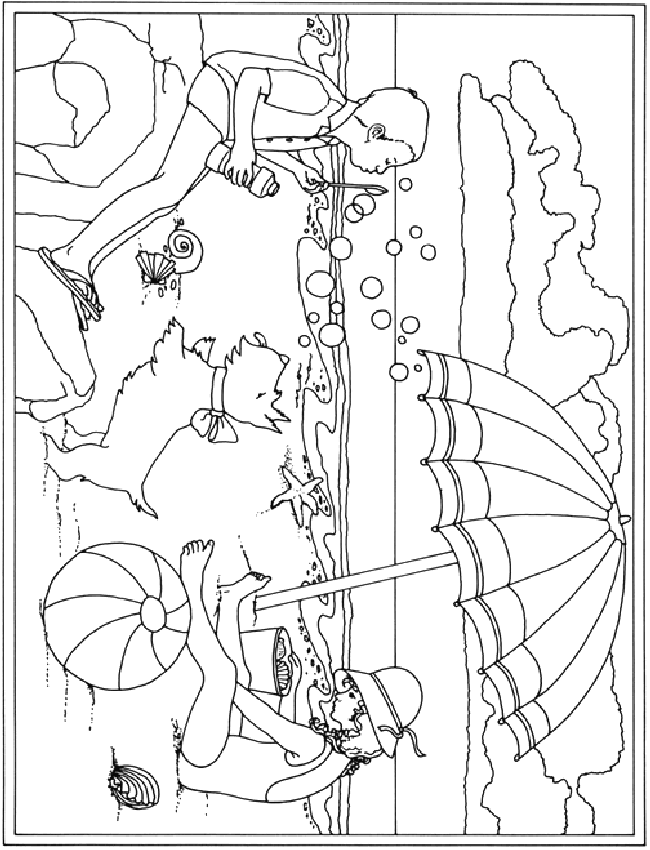 Coloriage 45 Vacances