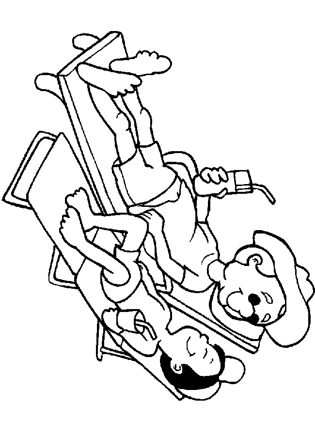 Coloriage 46 Vacances