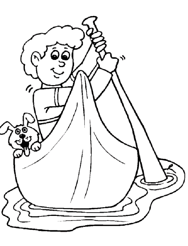 Coloriage 8 Vacances