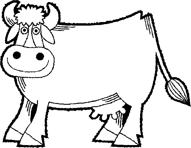 Coloriage 12 Vaches