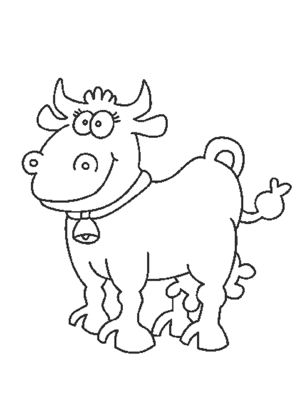 Coloriage 17 Vaches
