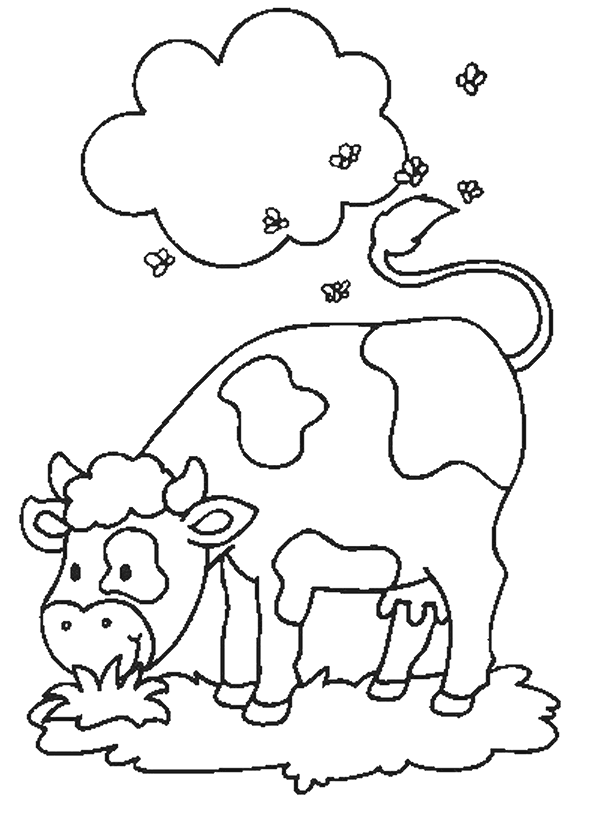 Coloriage 27 Vaches