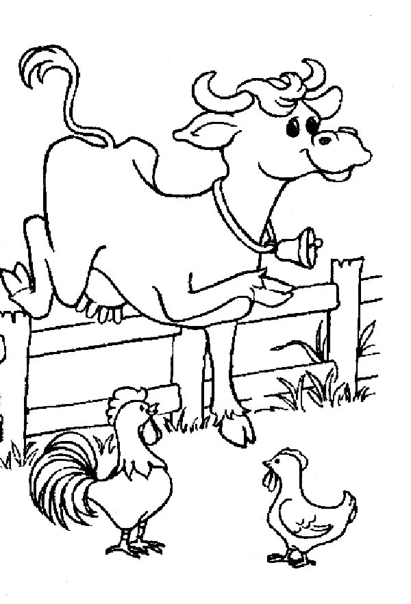 Coloriage 34 Vaches