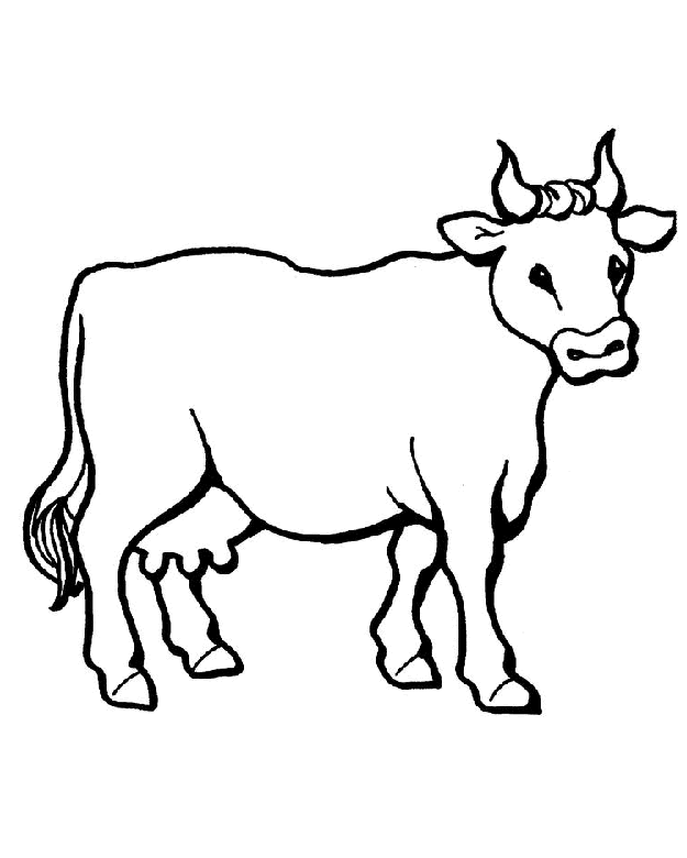 Coloriage 35 Vaches