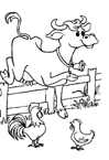 Coloriage Vaches 34